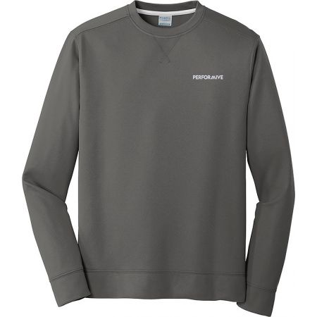 20-PC590, Small, Charcoal, Left Chest, Performive - 3in.